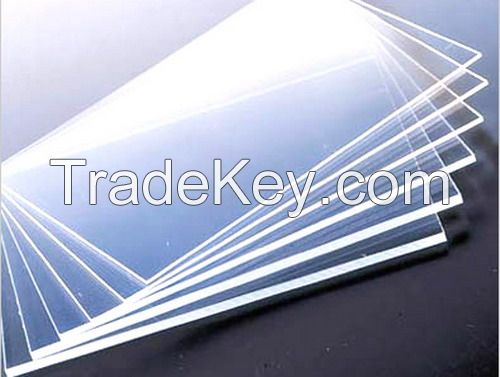 Coated plastic sheet