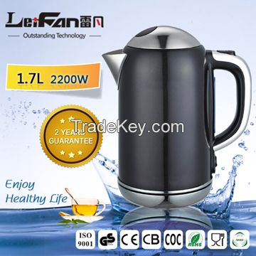 1.7L new design stainless steel electric kettle