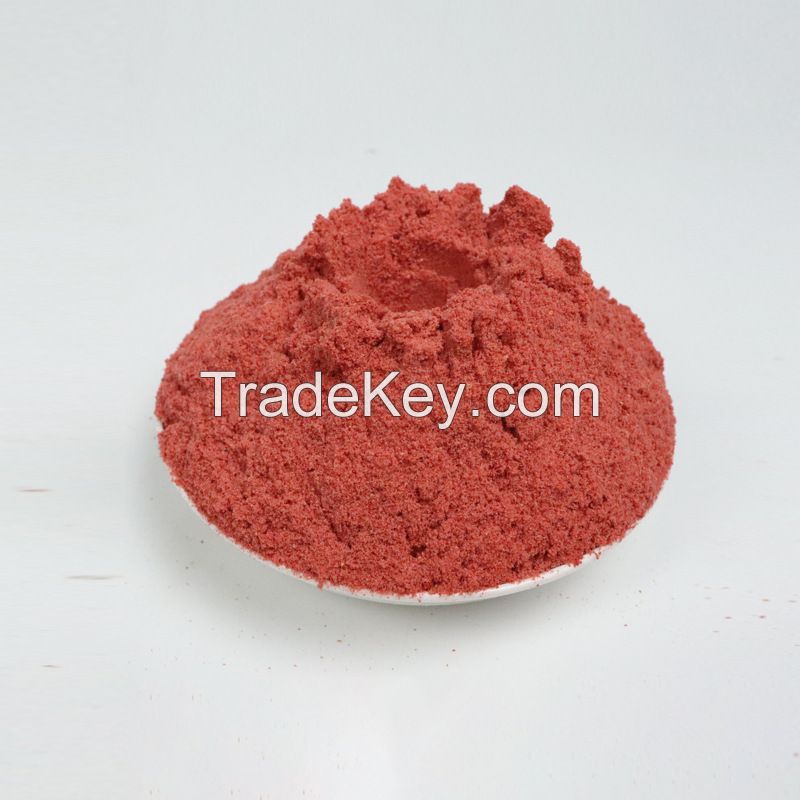 Free Sample Freeze dried strawberry Fruit powder With good Solubility