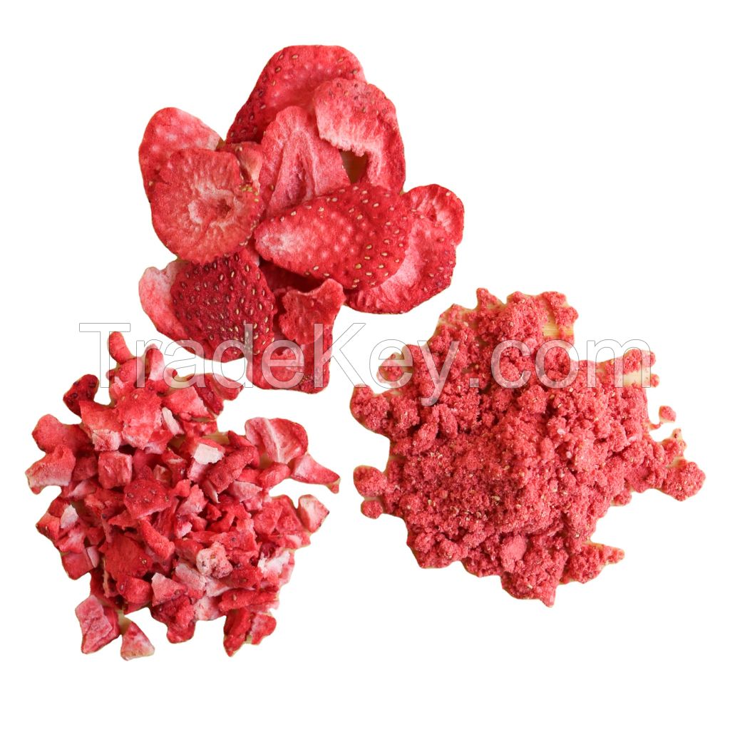 Free Sample Freeze dried strawberry Fruit powder With good Solubility