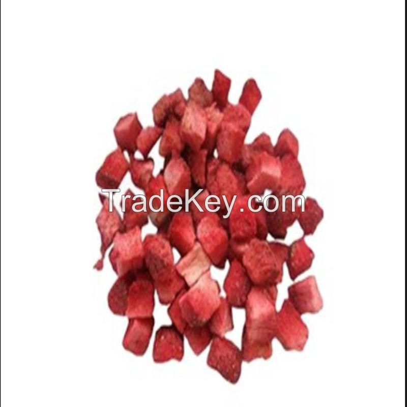 Freeze Dried Strawberry dice without suger