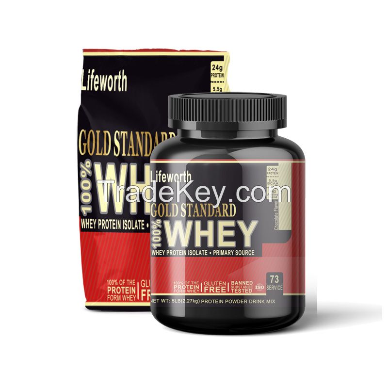Whey Protein 100% Gold Standard Isolate Powder/raw Whey Isolate Zero Protein Powder 
