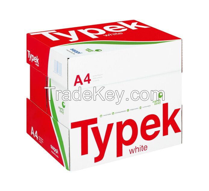 HIGH QUALITY TYPEK A4 COPY PAPER (80GSM/75GSM/70GSM) For Sale