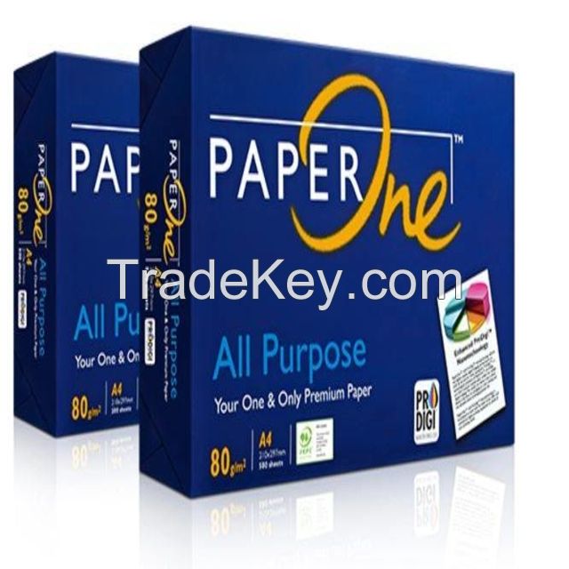 Quality 100% woodpulp PaperOne Copier paper/ A4 Copy Paper 80gsm 75gsm 70gsm