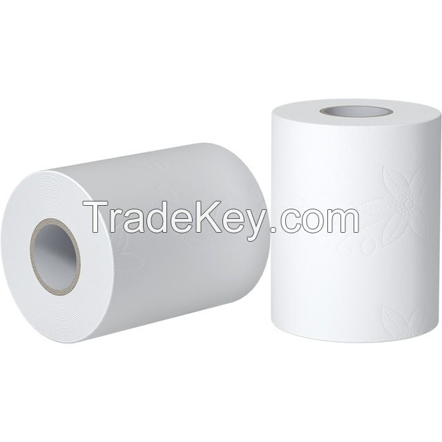 Wholesale Factory Customized White Plain Virgin Pulp 2-4ply toilet tissue paper