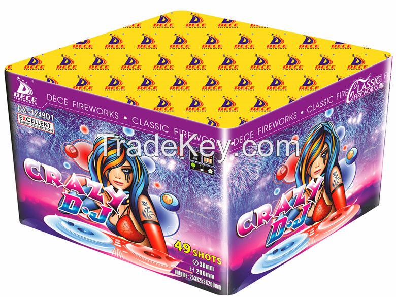 1.2'' 49 Shots 1.4g Consumer Fireworks Wholesale