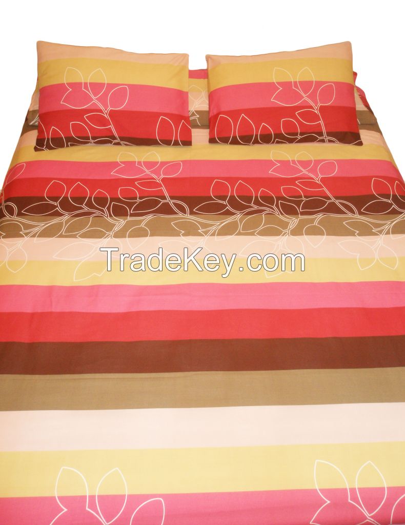 Striped Bed Sheet Set
