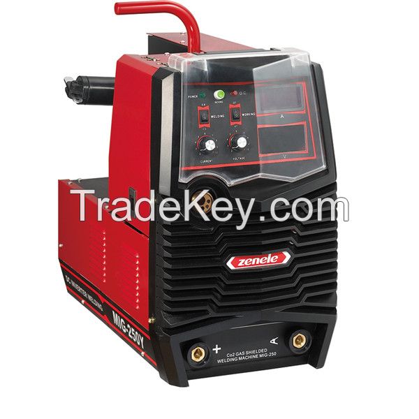 ZENELE IGBT inverter CO2 gas shielded welding machine MIG-250Y