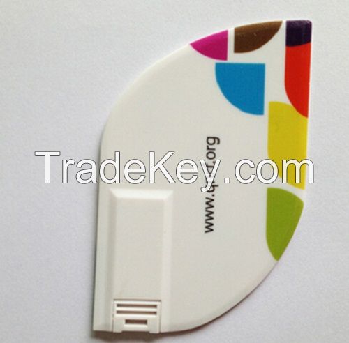 Credit Card Thumbdrive in leave design