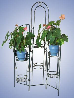 Metal Flower Shelf