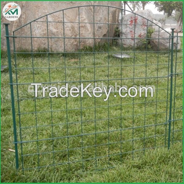 Decorative pvc coated welded wire fences