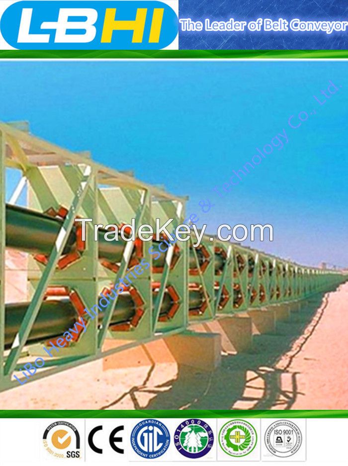 Long-distance Curve Belt Conveyor for Coal MIne and Power Plant