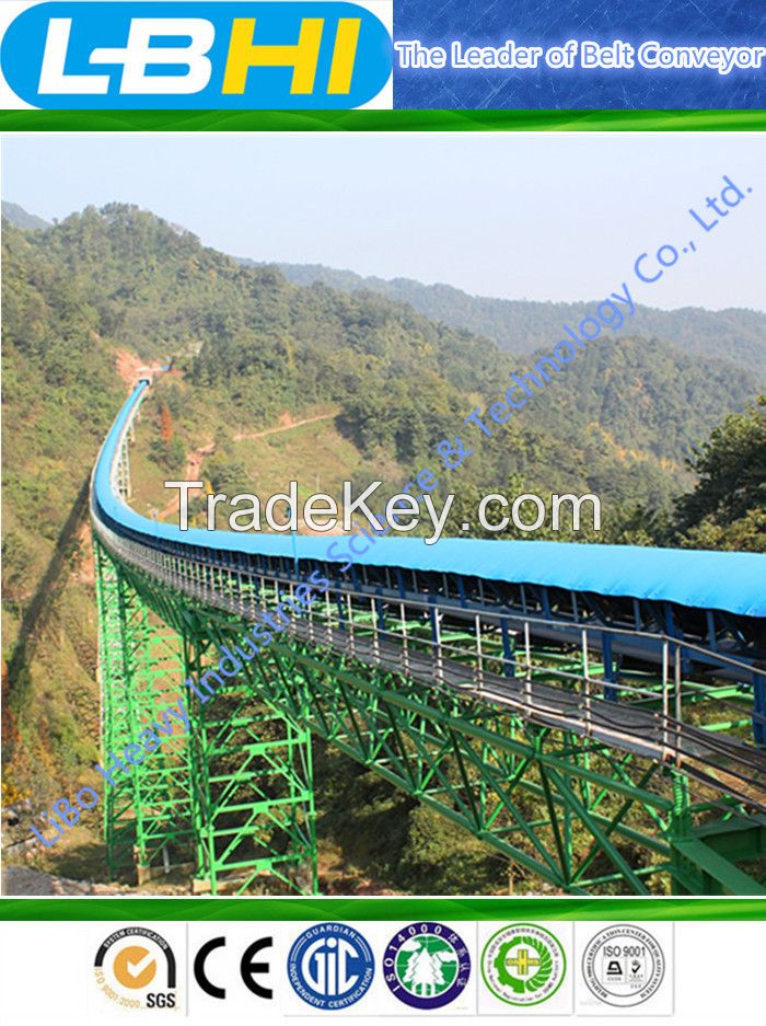 Long-distance Curve Belt Conveyor for Coal MIne and Power Plant