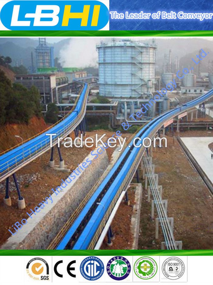 Long-distance Curve Belt Conveyor for Coal MIne and Power Plant