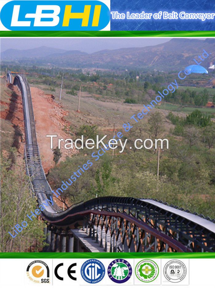 Long-distance Curve Belt Conveyor for Coal MIne and Power Plant