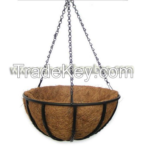 knotwork basket for home or gardening