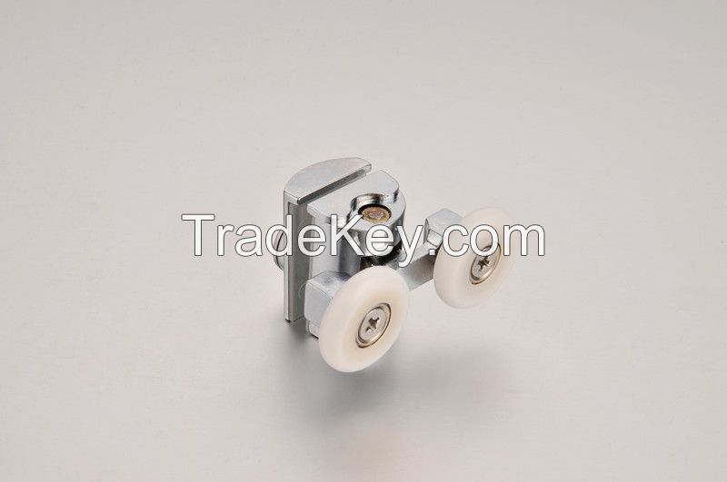 (Latest) zinc alloy double shower door roller