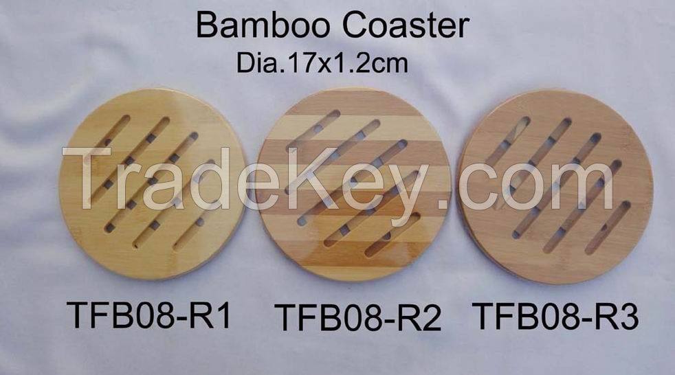 BAMBOO AND WOODEN COASTER