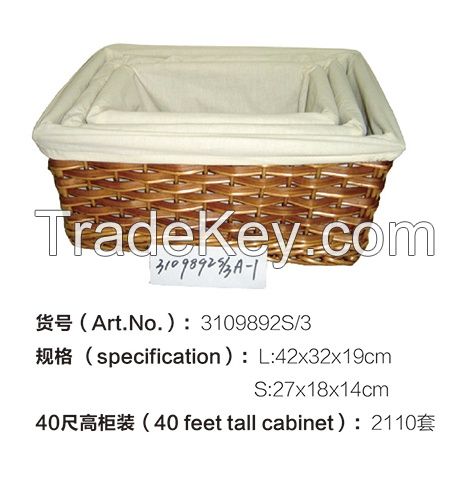 wicker basket ,wicker and rattan funiture