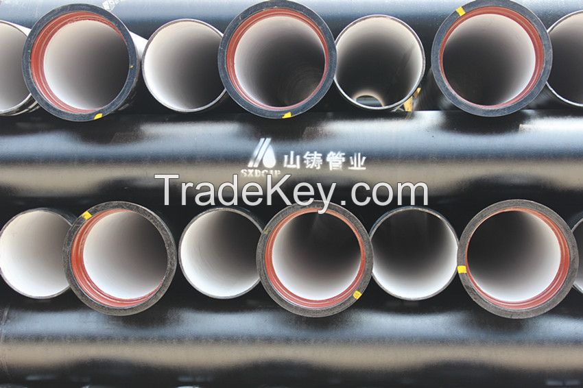 DN80-1200mm Ductile Cast Iron Pipe ISO2531/EN545/EN598