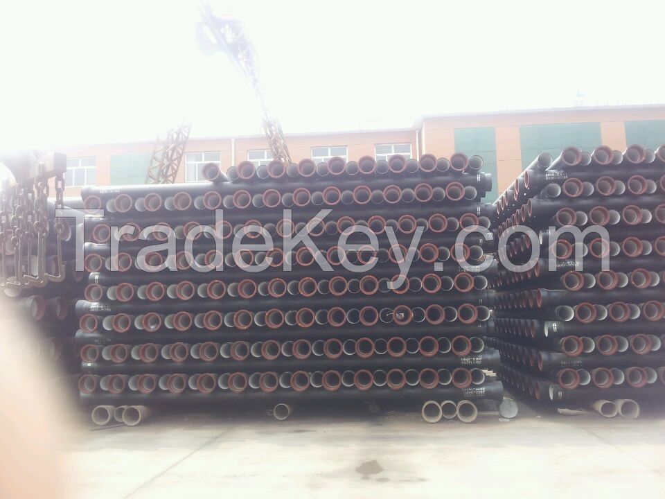 DN80-1200mm Ductile Cast Iron Pipe ISO2531/EN545/EN598