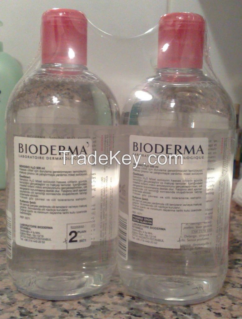 500 мл h2o. Пробники Bioderma. Bioderma бордовый пробник. Bioderma как проверить подлинность.