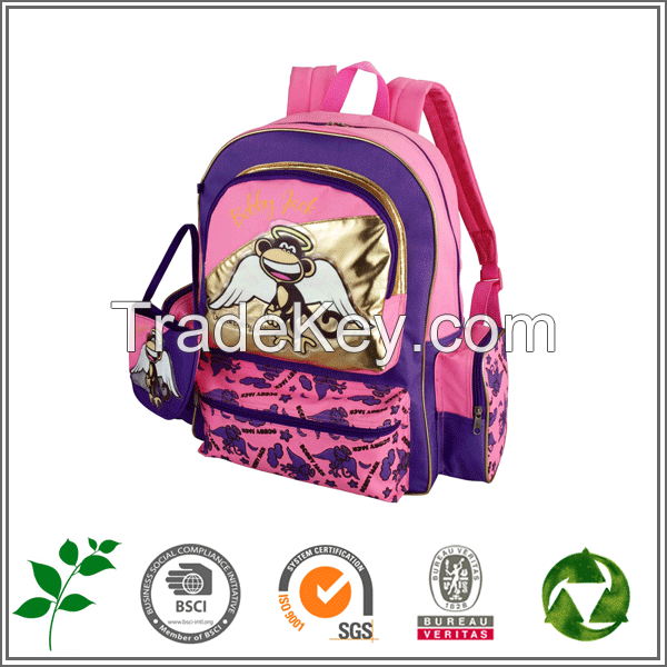 OEM/ODM manufacturer cute kids backpck/school bag for children