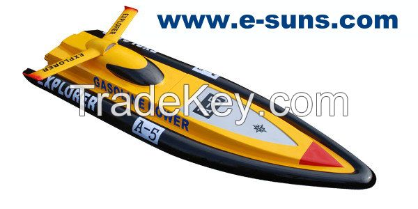 RTR RC Boats Brushless EP Small Boats Explorer 510BP(Yellow)-RTR(Pistol Transmitter)