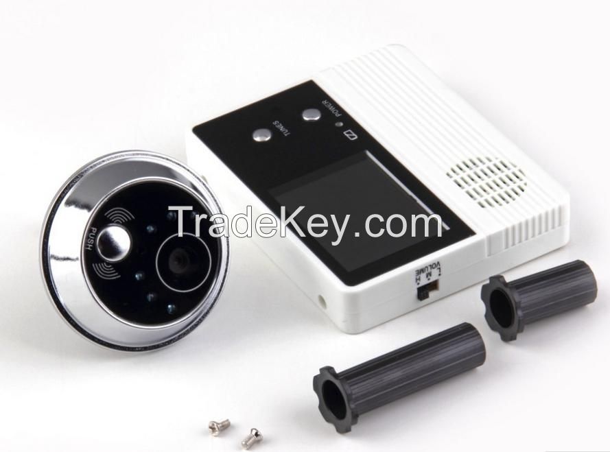 night vision, 32 music can be chosen, electronic  doorbell camera