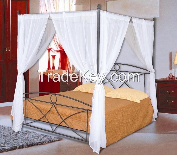 CANOPY IRON BED