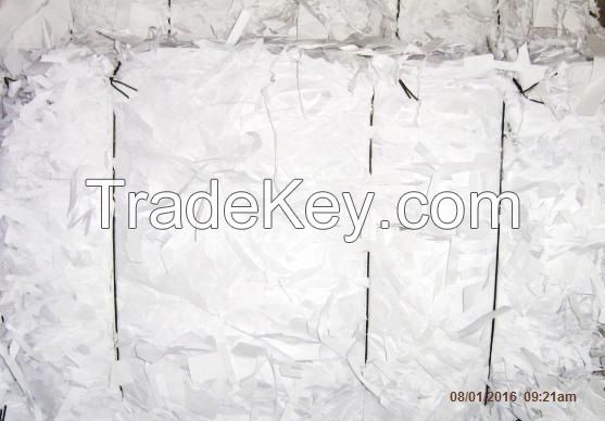 Soft White Shavings (SWS) waste paper