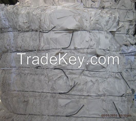 Soft White Shavings waste paper scrape