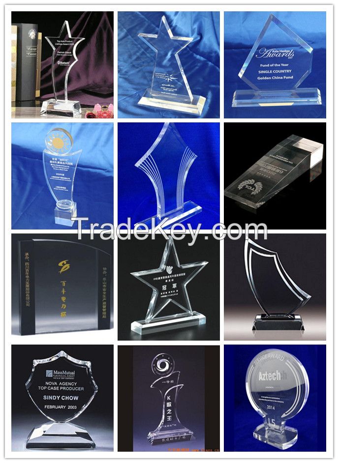 2016 custom acrylic trophies and awards