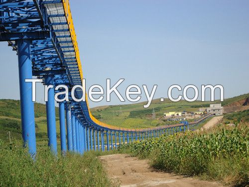 belt conveyor system for coal mine