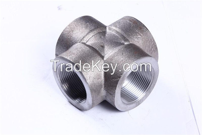 carbon steel NPT forged cross