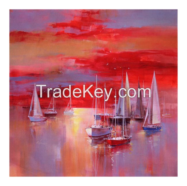 Art painting on canvas for sale art wall decoration stickers sea scene