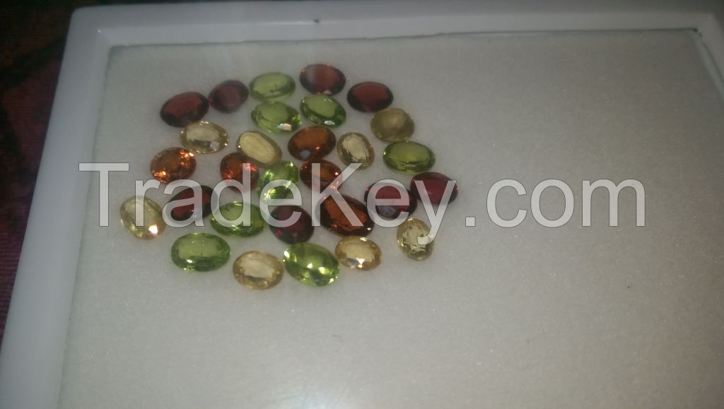 assorment of sri lankan semi precious stones