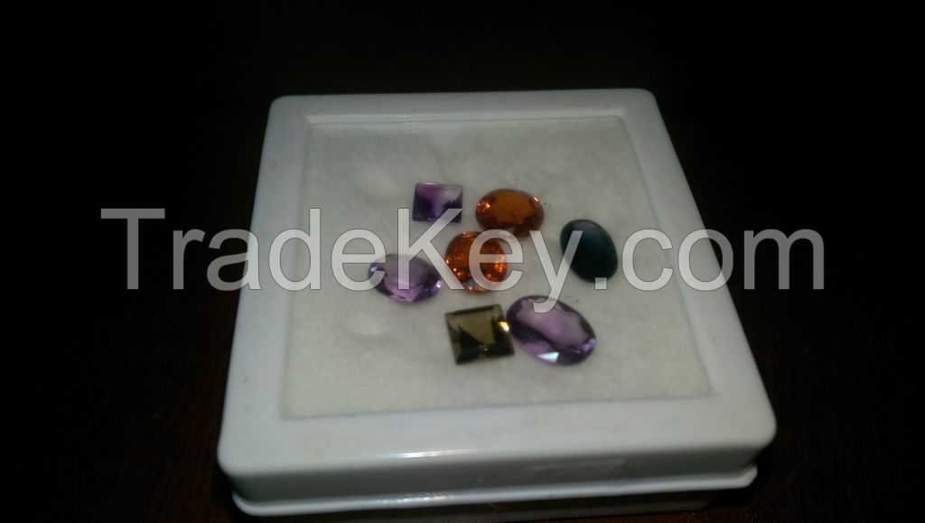 assorment of sri lankan semi precious stones