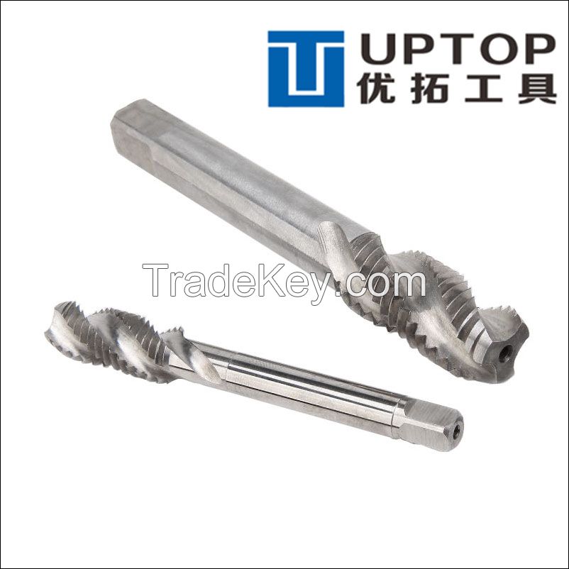 Hss Thread Tap With Straight Fluted And Sprial Fluted