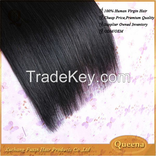 Natural Color Silky Straight Human Hair Extension