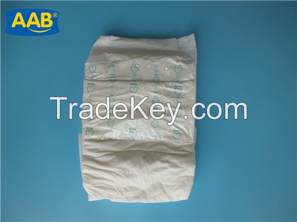 Disposable diaper for adult incontinence