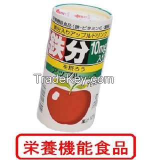 IRON supplement canned drink: Apple taste 10%
