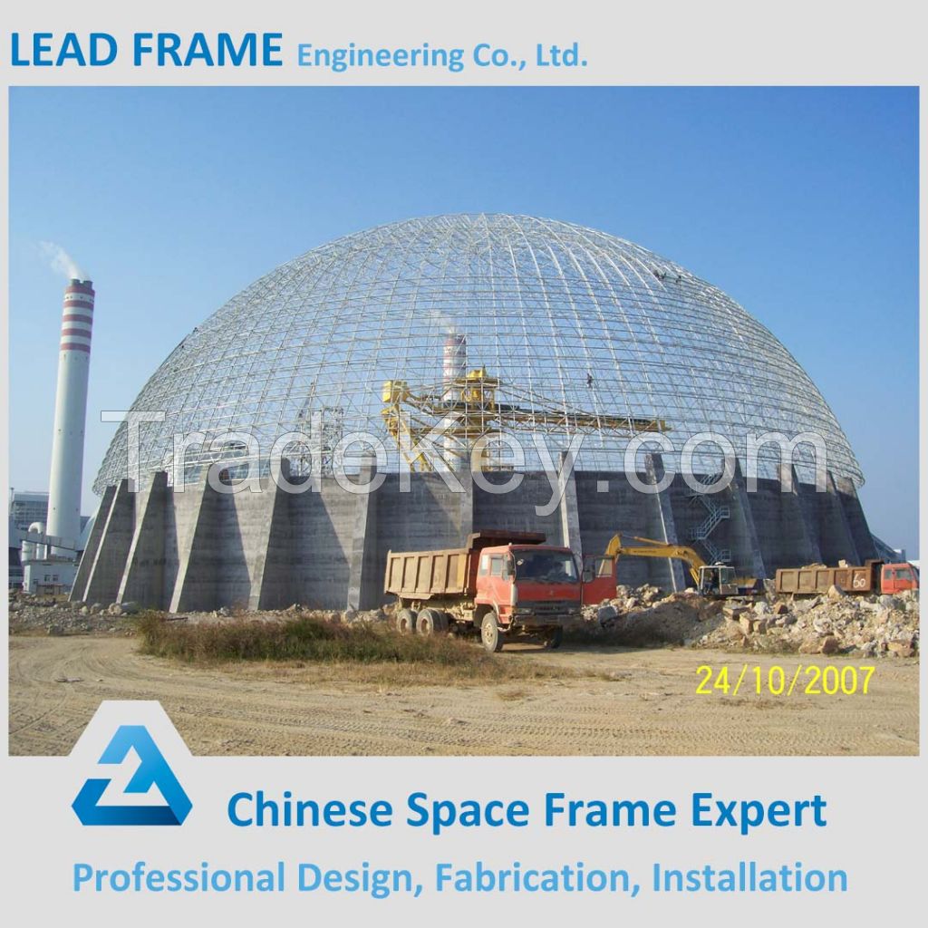 Galvanized Steel Stainless Frame Dome Roof
