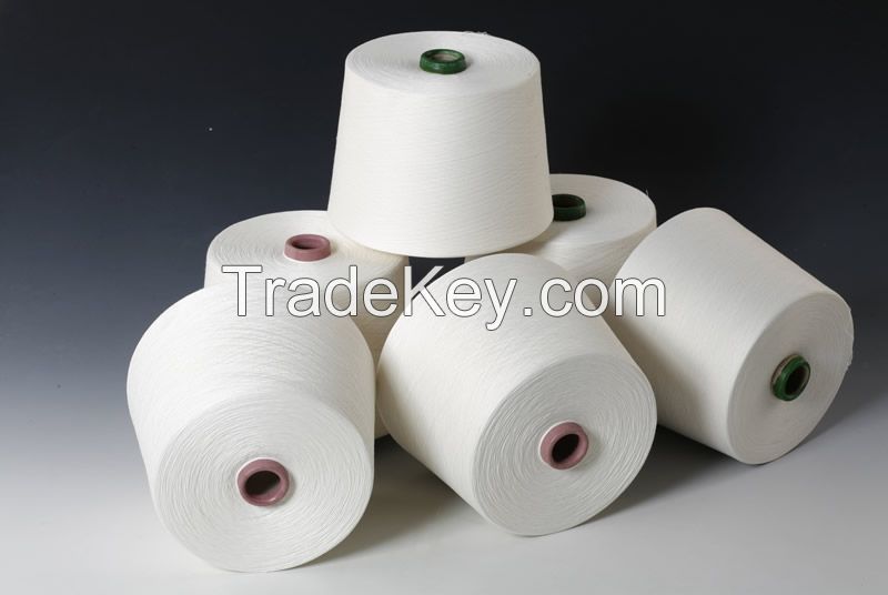 CMP yarn with 100% US cotton combed compact