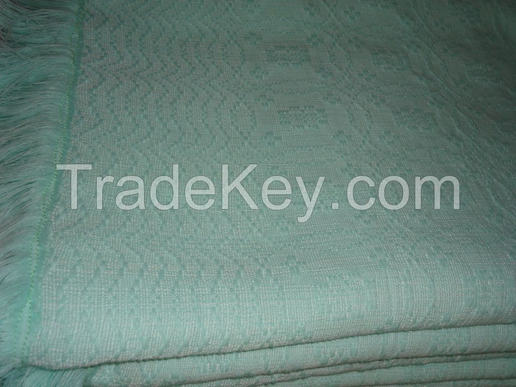 Handloom-woven Inabel Bed Cover