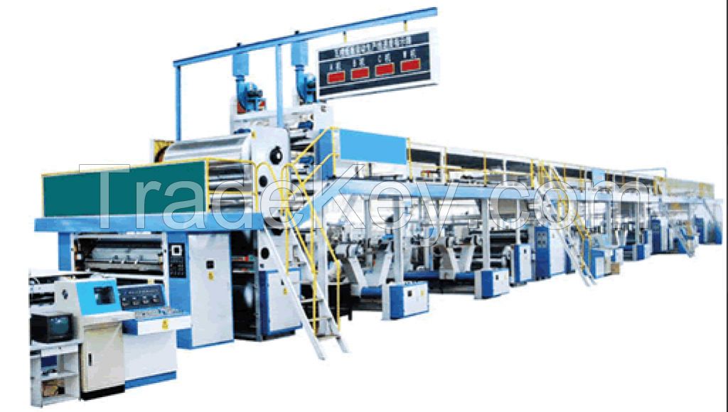 corrugated cardboard production line