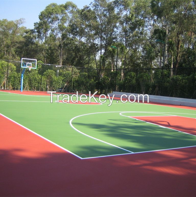 Hot sale! prefabricated synthetic stadium sport court rubber floor