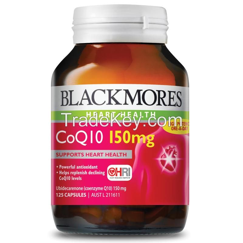 Q10 Blackmore CQ10 150mg 125 Capsules Exclusive Size