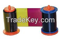 YMCKO color ribbon for card printer