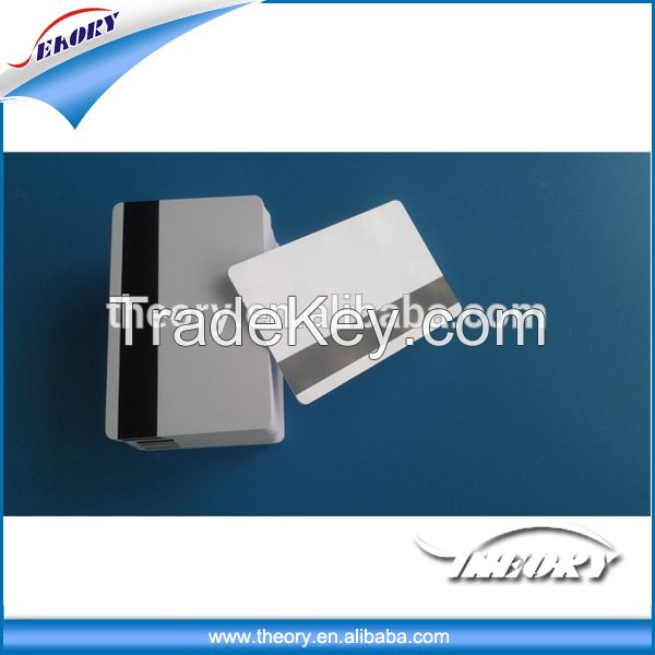 Factory price blank magnetic pvc card